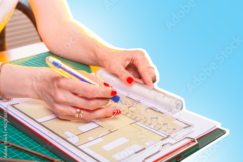 Apartment design project. E...