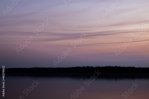 sunrise over the lake © Nathan Giannini