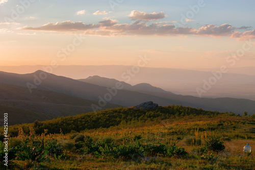 Majestic mountains in the province of Muş in Turkey.