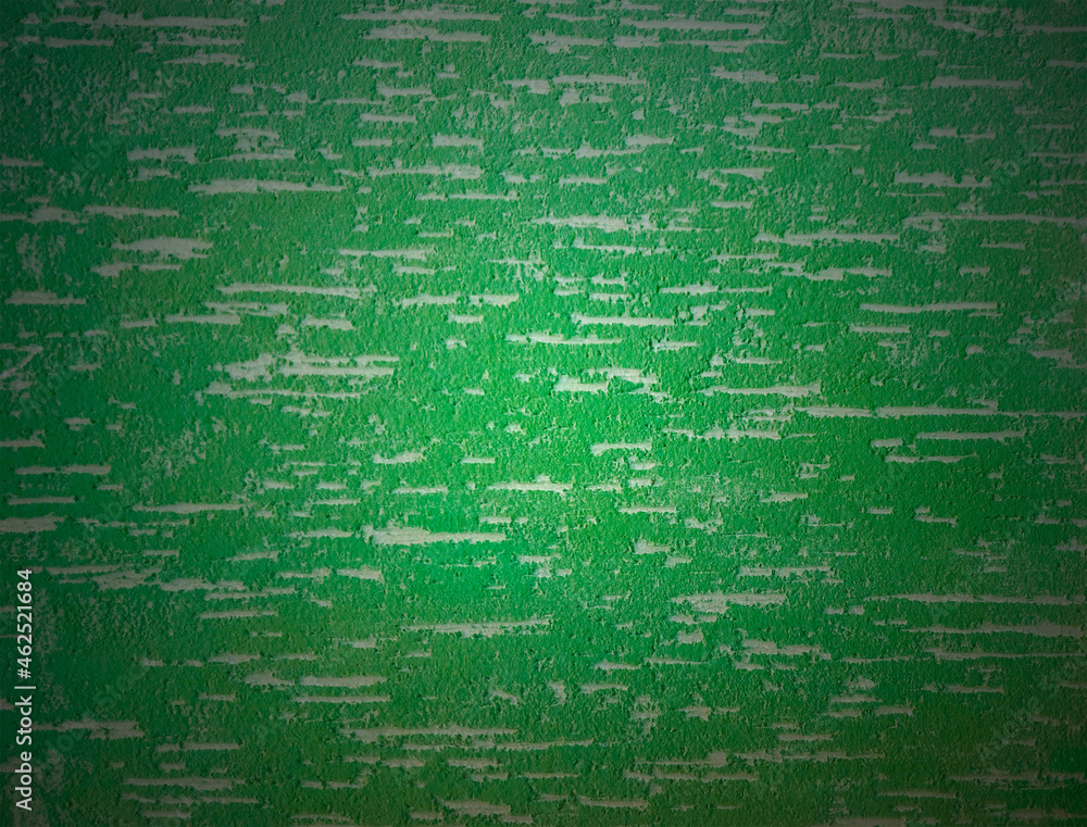 Green background with horizontal scuffs and roughness. Green texture with vignette.
Green background with horizontal scuffs and roughness. Green texture with vignette.