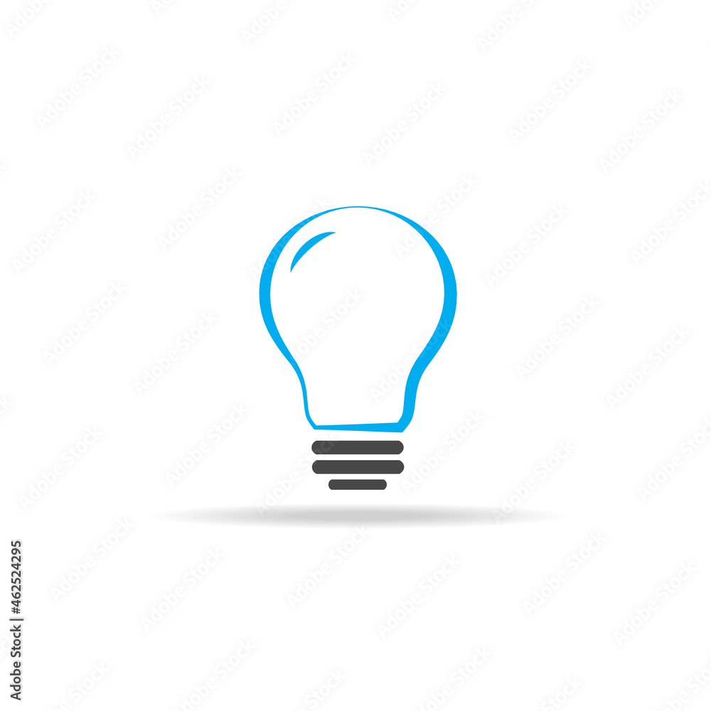 Bulb icon vector isolated on white background. Trendy bulb icon in flat style. Template bulb icon for app, ui and logo. Icon bulb for your web site. Modern bulb icon Bulb icon vector isolated on white background. Trendy bulb icon in flat style. Template bulb icon for app, ui and logo. Icon bulb for your web site. Modern bulb icon