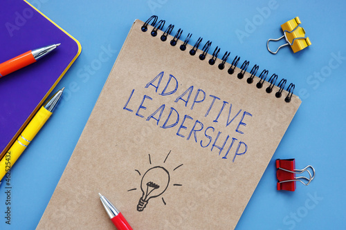 Obraz na plátně Conceptual photo about Adaptive Leadership with written text.