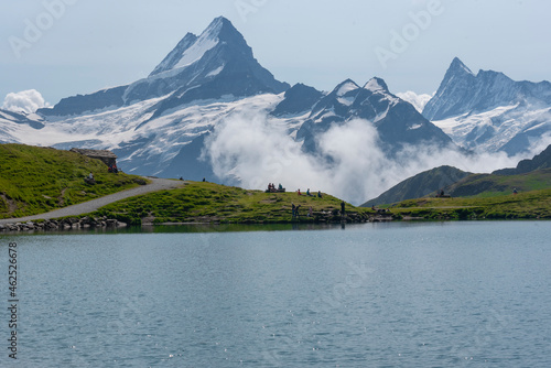 Alpine Lake in Switzerland (Bachalpsee)