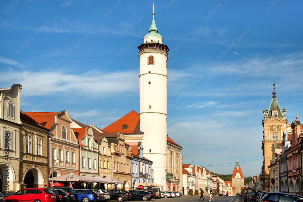Cityscape of Domažlice, Domazlice, Czech republic ,Tschechische Republik