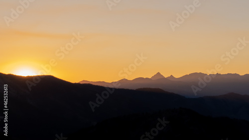 sunset in the mountains © Shane