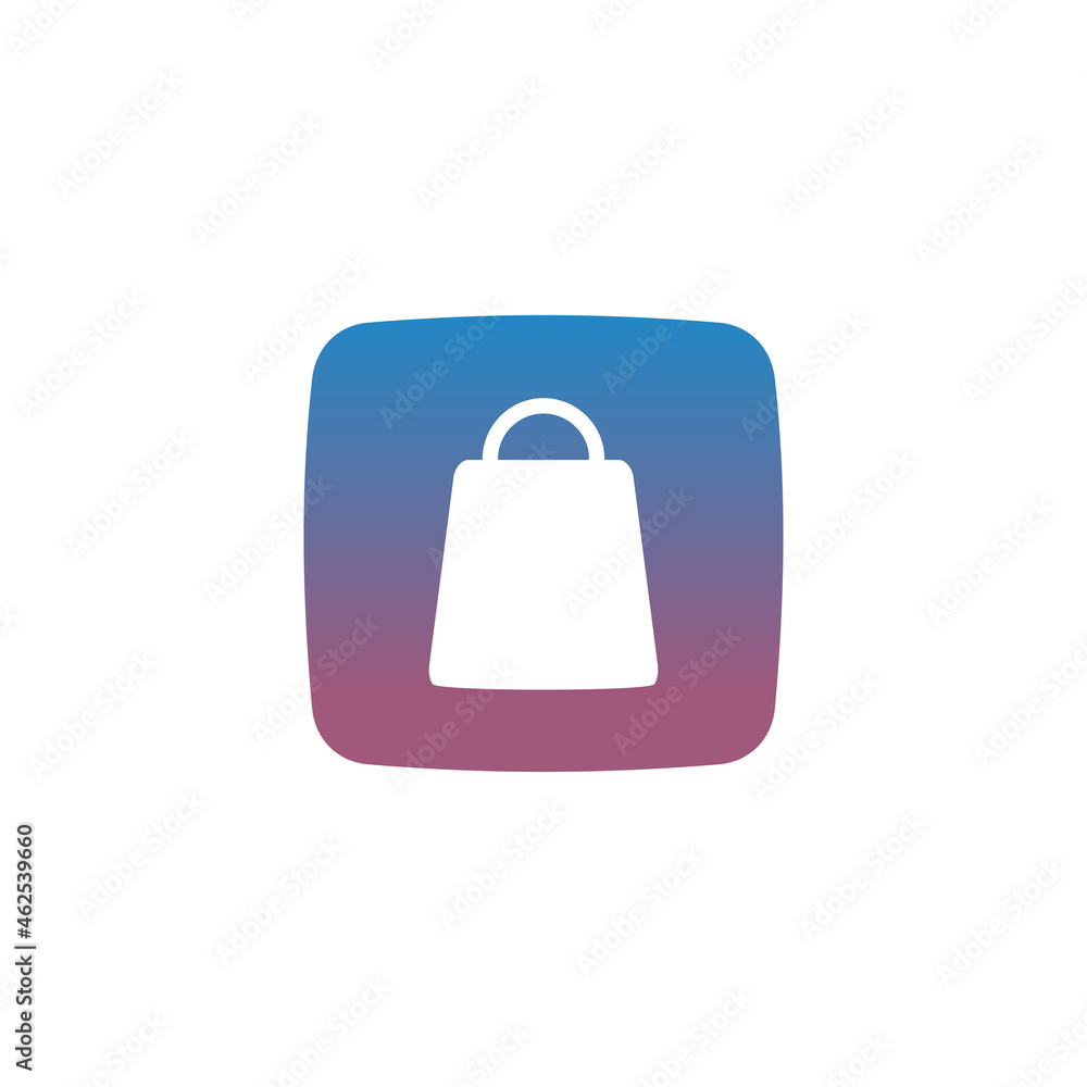 Online shopping app application logo design Online shopping app application logo design