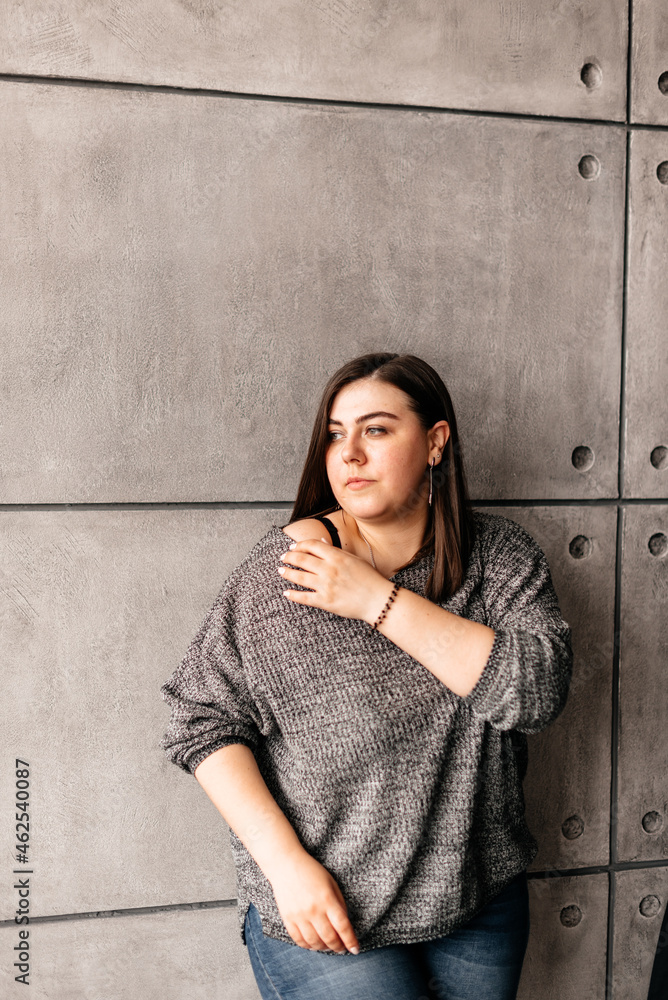 Studio photo of a beautiful adult girl Studio photo of a beautiful adult girl