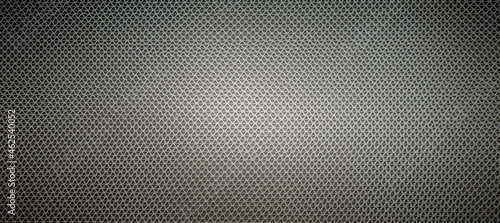 Checkered background, white grey fabric net texture