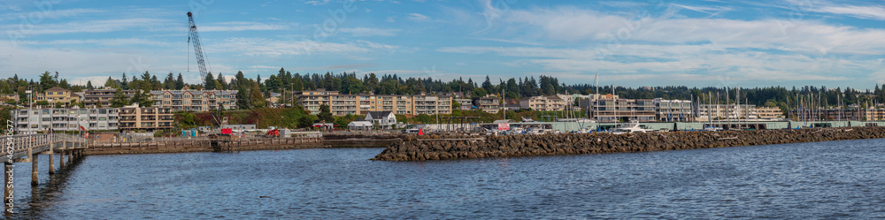 Des Moine Washington waterfront properties landscape. Des Moine Washington waterfront properties landscape.
