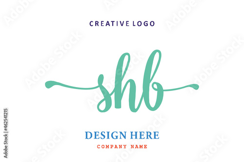 SHB lettering logo is simple, easy to understand and authoritative