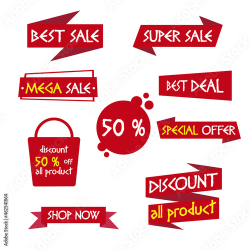 bundle sign sale, very suitable for store sales flyers or products in your store