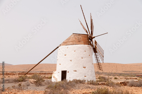 Old windmill in Fuerteventura, Canary Islands