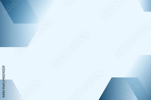 Simple blue gradient background vector for business