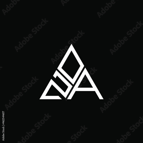 DZA letter logo creative design. DZA unique design, OZA letter logo creative design. OZA unique design

