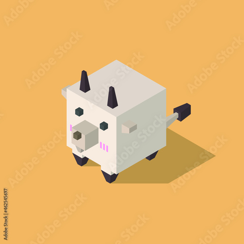 goat cubic isometric