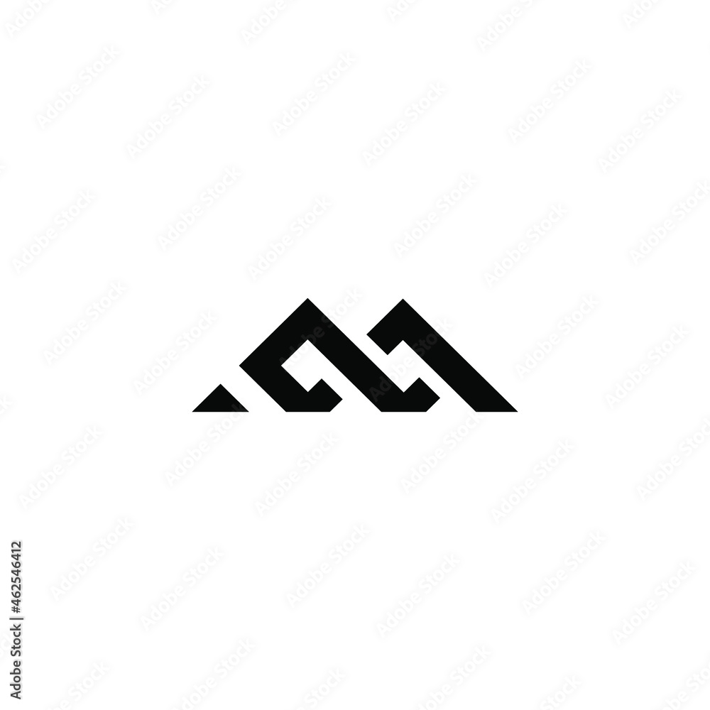 fm latter vector logo abstrack fm latter vector logo abstrack