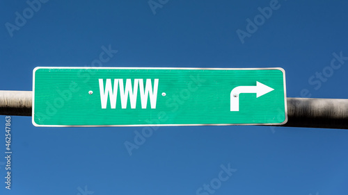 Street Sign to WWW