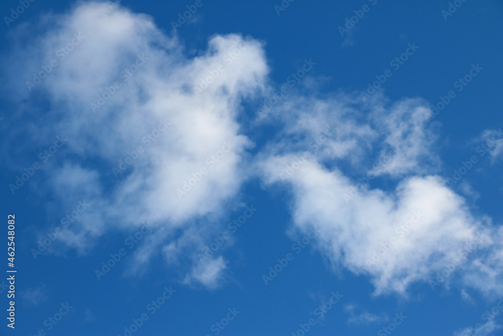 blue sky with clouds