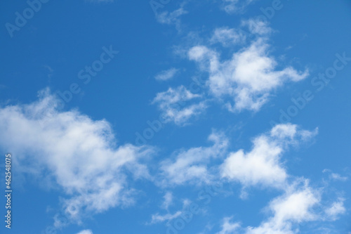 Canvas Print blue sky with clouds