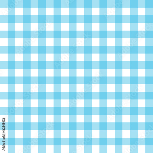Seamless Oktoberfest and Bavarian blue geometric checkered background. Pattern on white background.