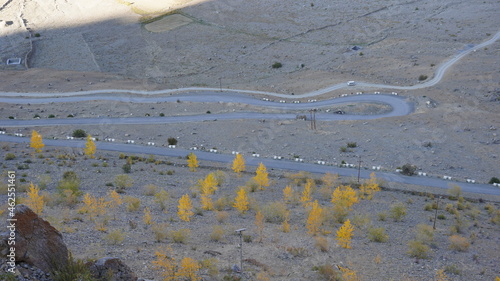 beautiful landscapes of spiti valley ,himachal pradesh ,India