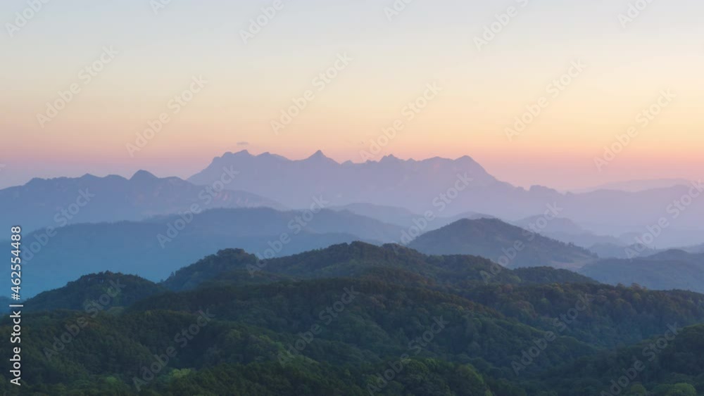 Time Lapse, a lovely winter scene. Beautiful landscape at Doi Kham Fah Viewpoint in Padaeng National Park, Chiang Mai, with Chiang Dao Mountain in the background. One of Thailand's most spectacular. Time Lapse, a lovely winter scene. Beautiful landscape at Doi Kham Fah Viewpoint in Padaeng National Park, Chiang Mai, with Chiang Dao Mountain in the background. One of Thailand's most spectacular.