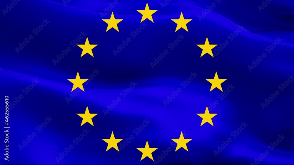 Europe flag. Realistic EU Flag background. European Union Flag Looping Closeup 1080p Full HD 1920X1080 footage. European Union EU country flags.Brussels Euro flag Motion Loop video waving in wind
Europe flag. Realistic EU Flag background. European Union Flag Looping Closeup 1080p Full HD 1920X1080 footage. European Union EU country flags.Brussels Euro flag Motion Loop video waving in wind