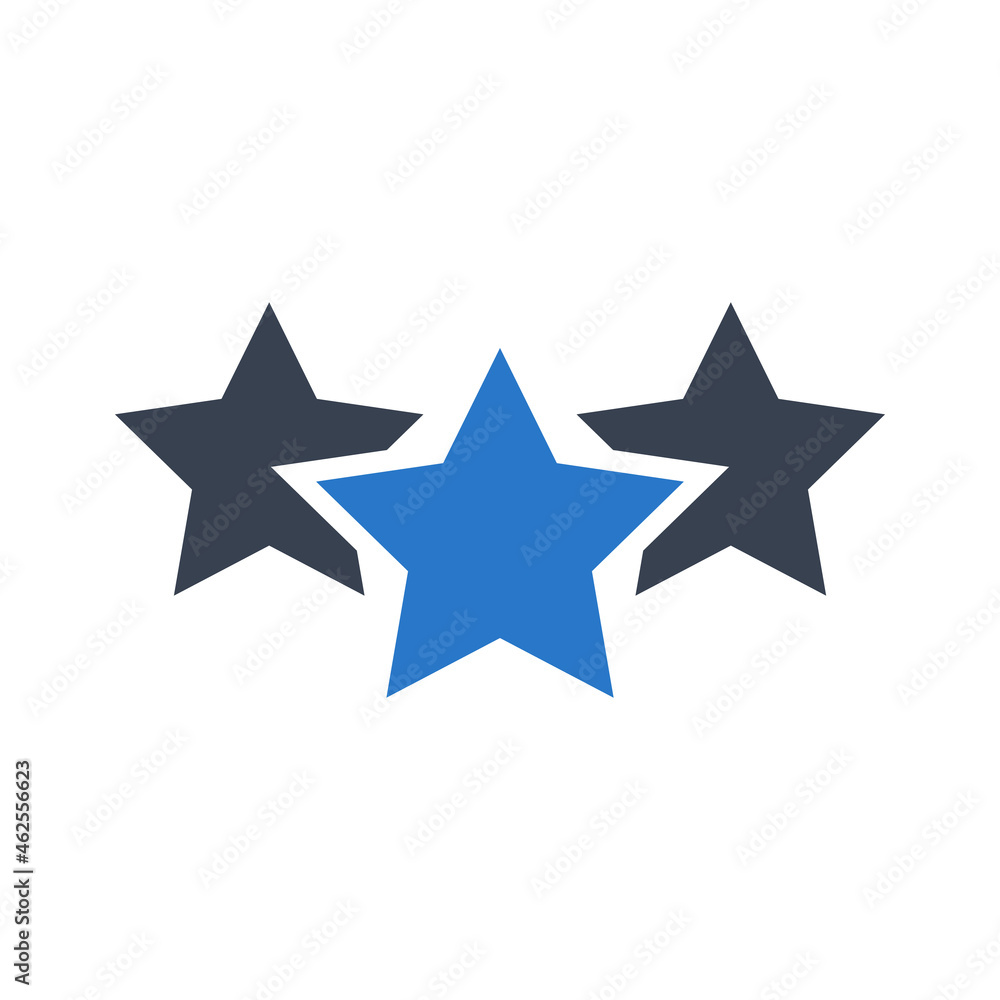 Stars icon vector graphic Stars icon vector graphic
