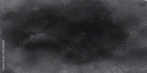 Dark gray felt fabric texture background with vignetted corners