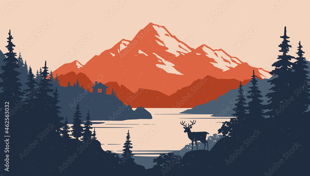 Vintage mountain hotsell