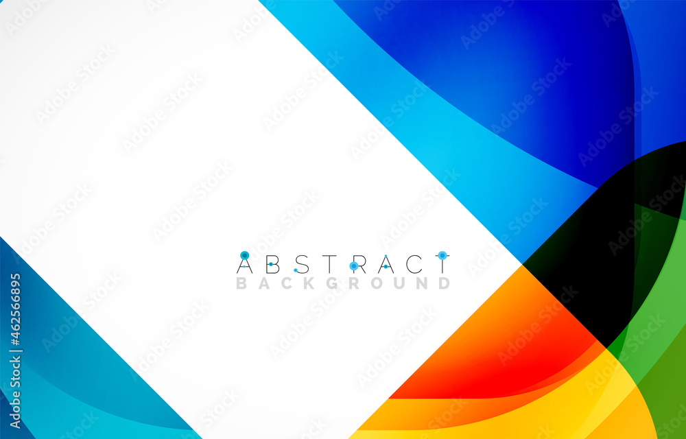 Minimal background. Abstract square shape with round corners created with wavy forms. Vector Illustration For Wallpaper, Banner, Background, Landing Page Minimal background. Abstract square shape with round corners created with wavy forms. Vector Illustration For Wallpaper, Banner, Background, Landing Page
