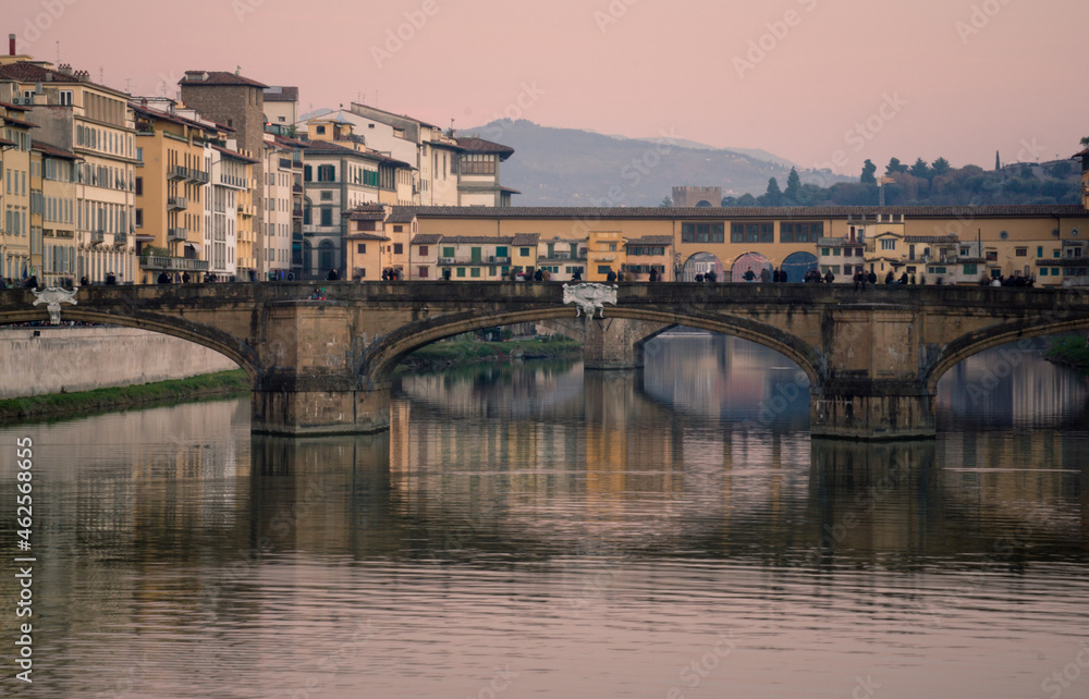 Winter evening in Florence