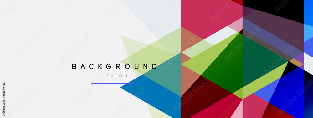 Mosaic triangles geometric background. Techno or business concept, pattern for wallpaper, banner, background, landing page Mosaic triangles geometric background. Techno or business concept, pattern for wallpaper, banner, background, landing page