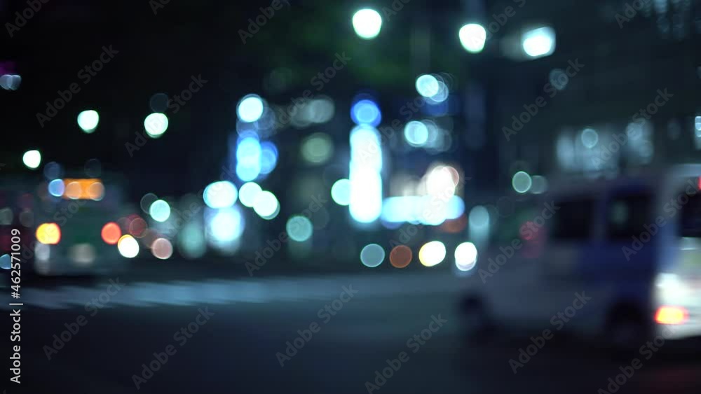 夜の道路 交通イメージ 夜の道路 交通イメージ