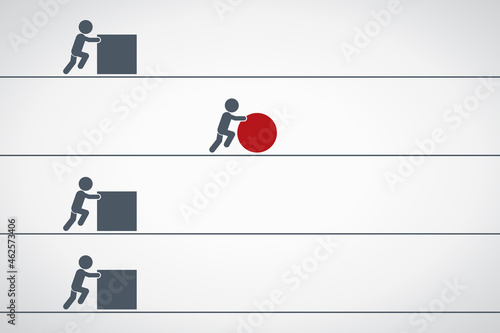 Improvement, Competition, Pursuit, Challenge, Conquering Adversity, Strategy, Efficiency, Solution