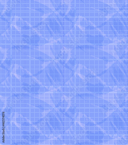 Vector Blueprint Background, Grid, Blue Color, Grunge Smears and Stains, Vintage Backdrop, Colorful Blue Illustration Blank Template.