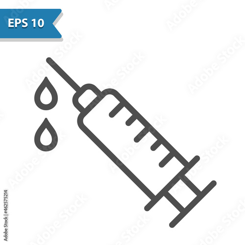 Vaccine, Vaccination, Syringe Icon