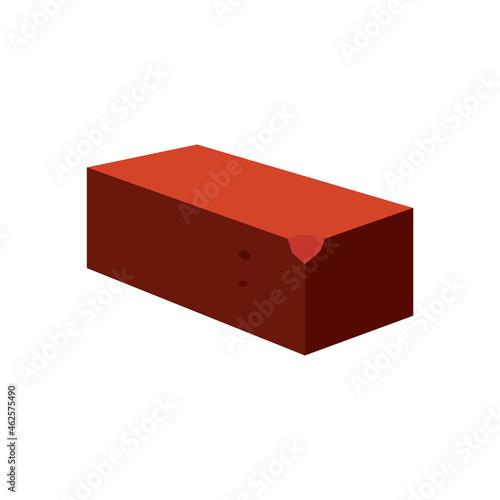 Red brick illustration vector
