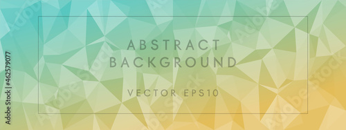 low poly abstract modern background. pastel colors chaotic triangles of variable size and rotation. Minimalist layout for business card landing page wallpaper website brochure. Trendy vector eps10