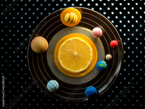 Conceptual Solar System photo
