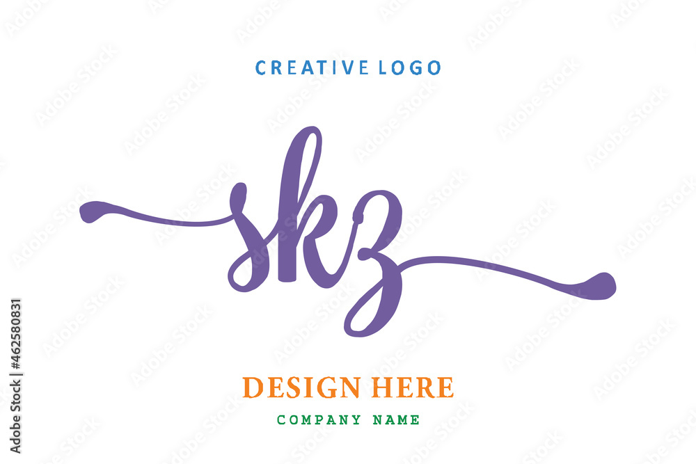 SKZ lettering logo is simple, easy to understand and authoritative SKZ lettering logo is simple, easy to understand and authoritative