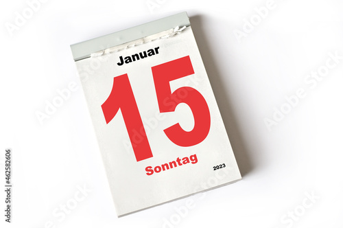 15. Januar 2023