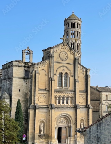 Cathedral, Uzes, Gard, Occitanie, France photo