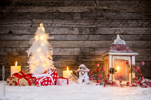 Christmas decoration snowma...