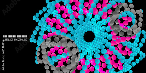 Geometric colorful abstract background vector template