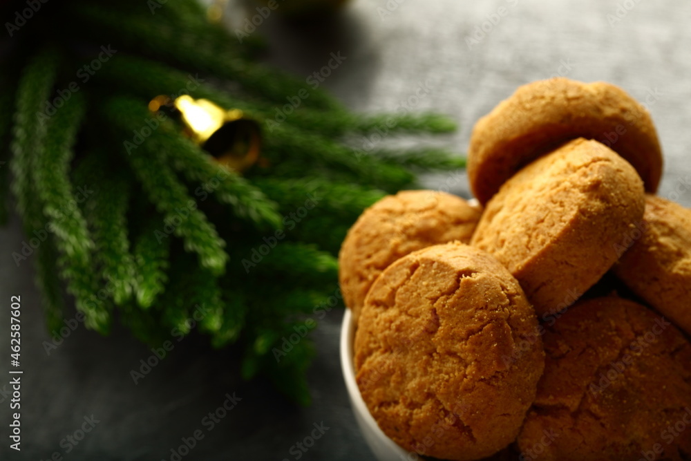 Oven fresh crispy baked butter cookies. traditional snack foods background, Oven fresh crispy baked butter cookies. traditional snack foods background,