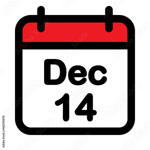 December calendar icon