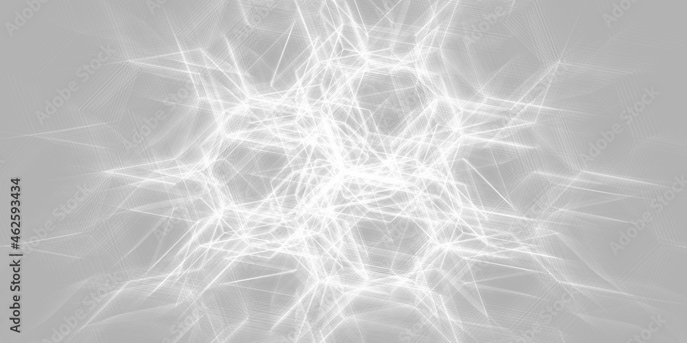 Naklejka premium abstract grey background with white lines