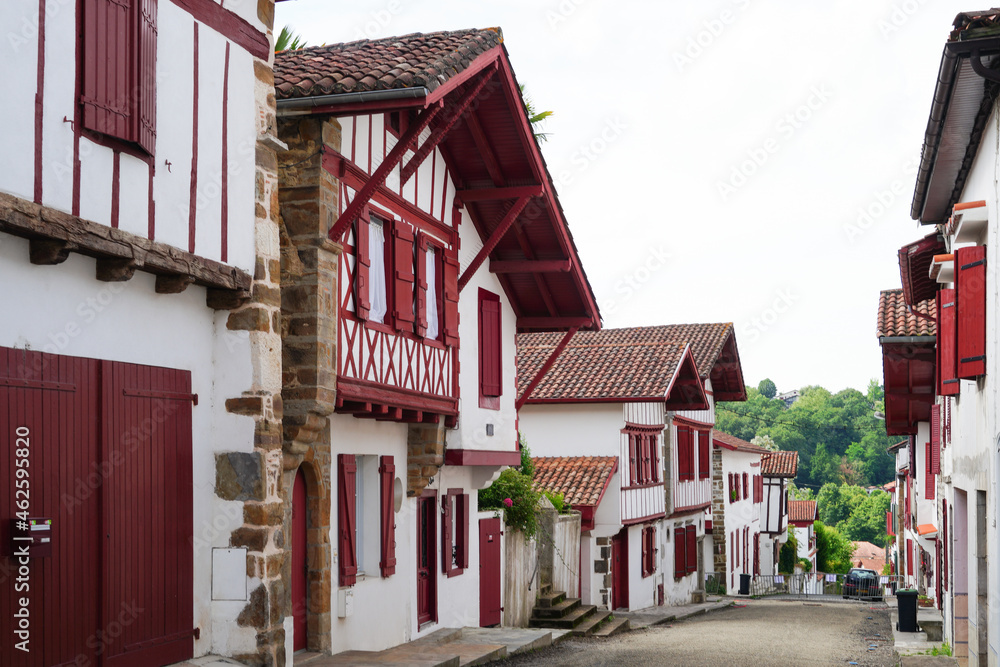 Rue de La Bastide Clarence, au Pays Basque