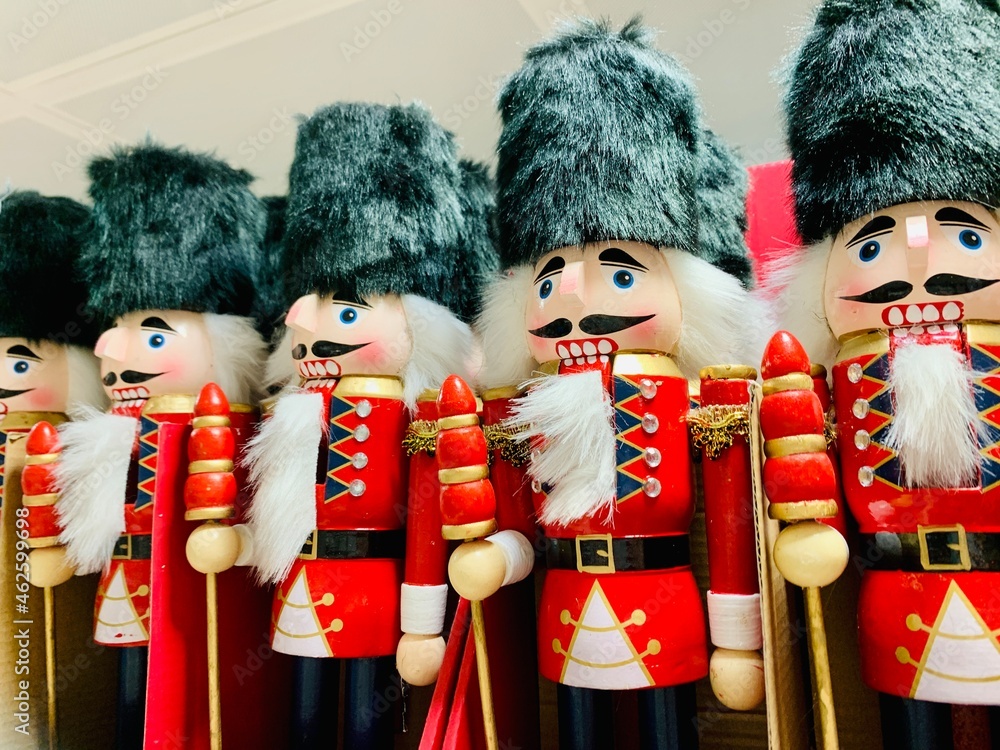 red army soldiers nutcracker Christmas toy